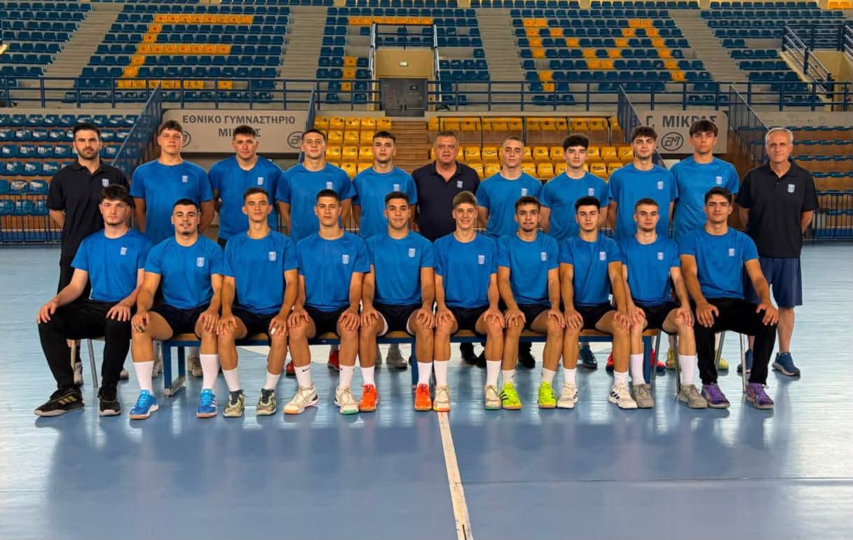 Αναχωρεί για το ΕURO των Σκοπίων η Εθνική Εφήβων